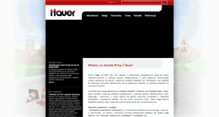 Desktop Screenshot of itauer.pl